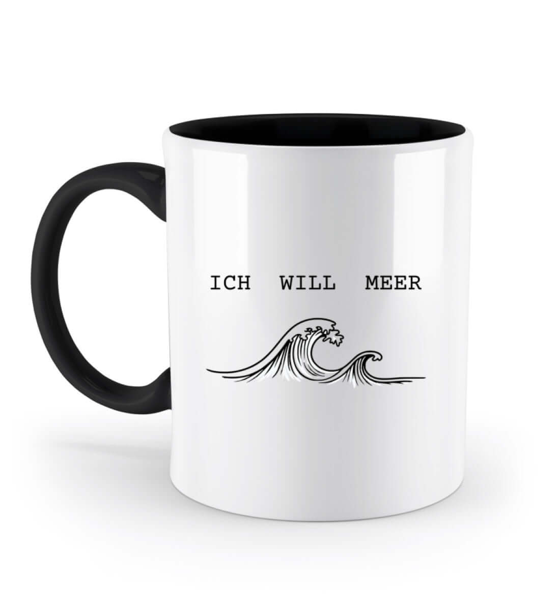 Ich will Meer - maritime Spruch Tasse