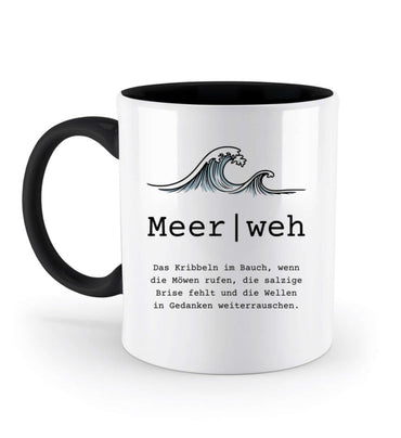 Meerweh - maritime Spruch Tasse