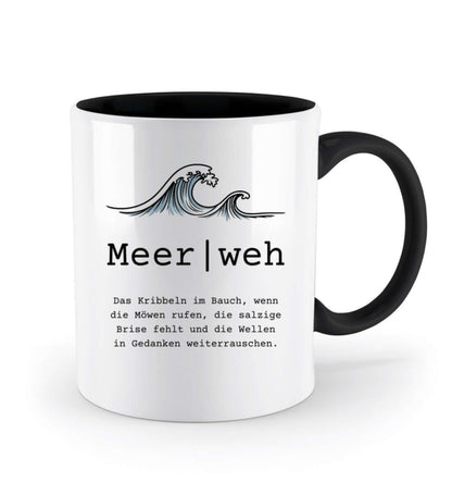 Meerweh - maritime Spruch Tasse