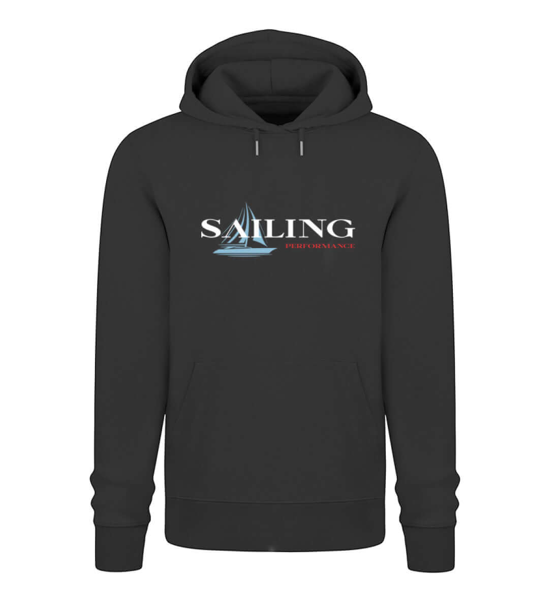 Sailing Performance - maritimes Bio Unisex Premium Hoodie schwarz