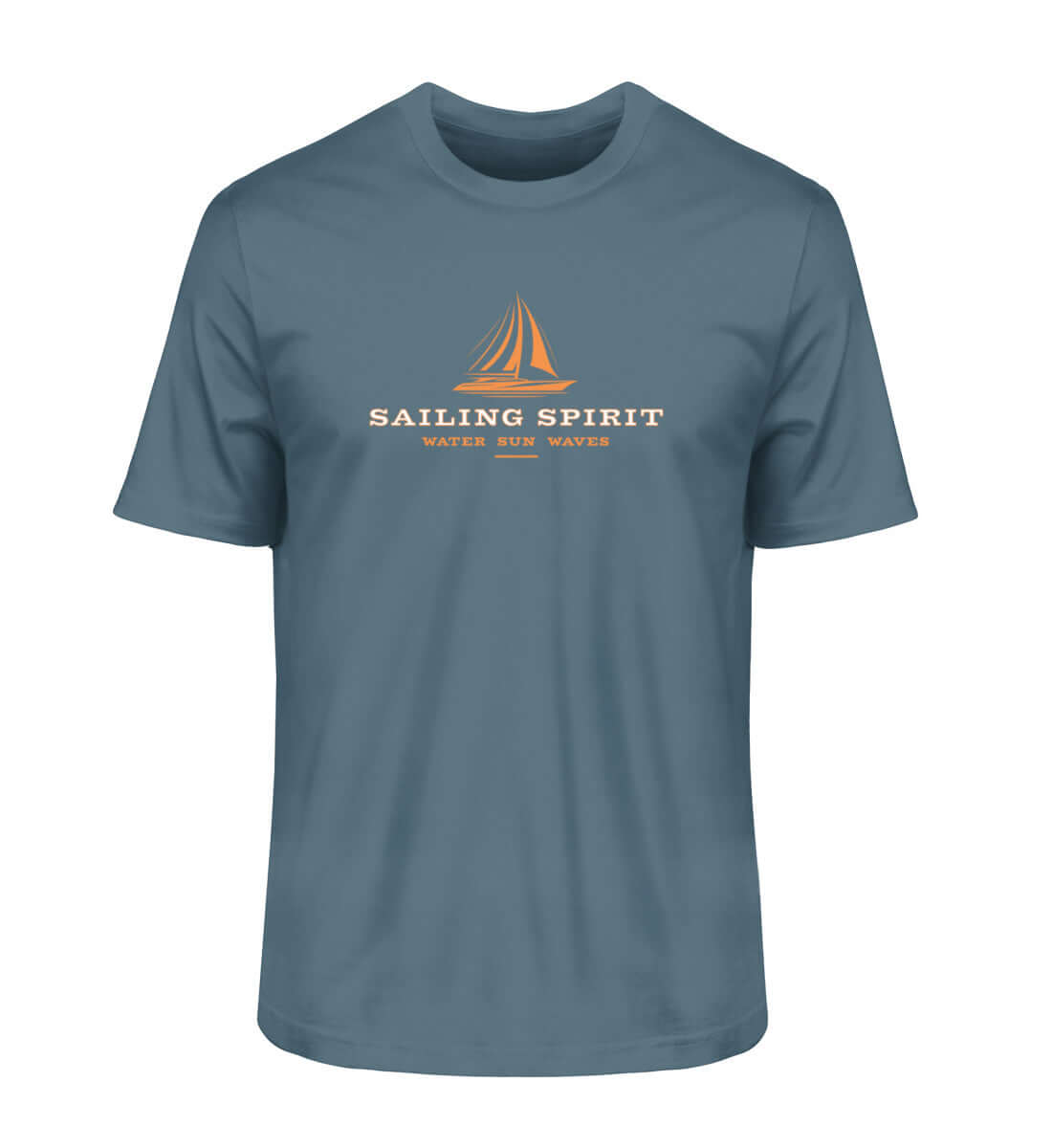 maritime Kleidung Sailing Spirit - Herren Bio Premium T-Shirt Farbe: Stargazer