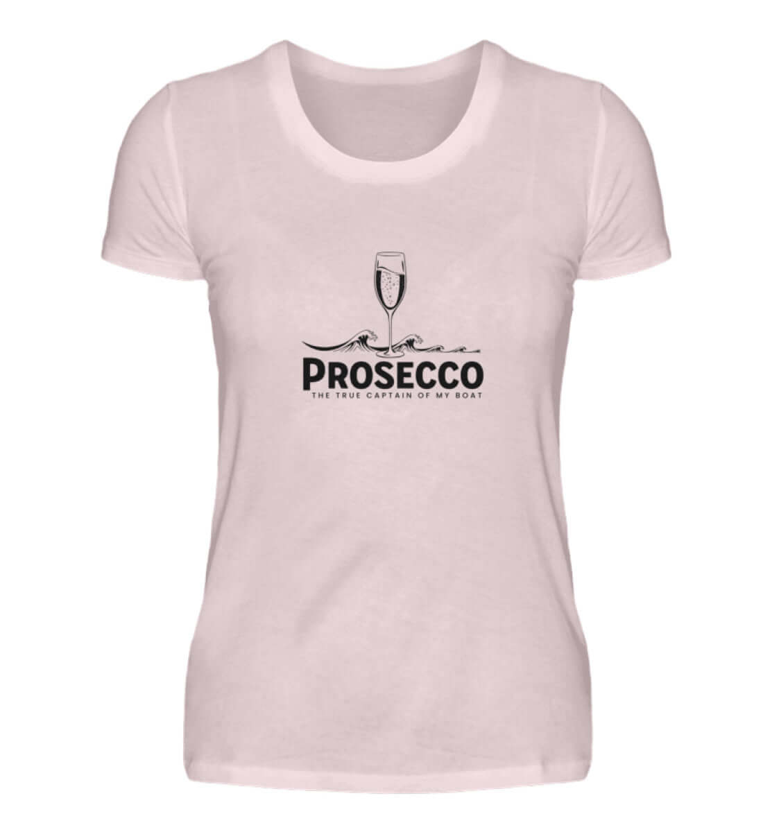 maritime Kleidung Prosecco hell - Damen Premium T-Shirt lang Farbe: Orchid Pink