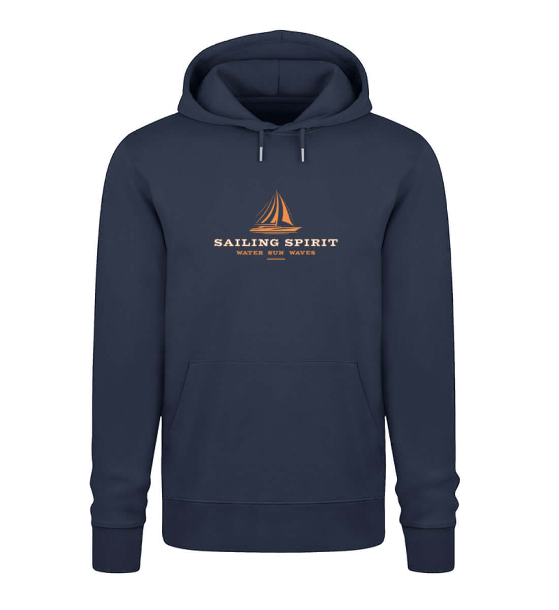 maritime Kleidung Sailing Spirit - Bio Unisex Premium Hoodie Farbe: French Navy