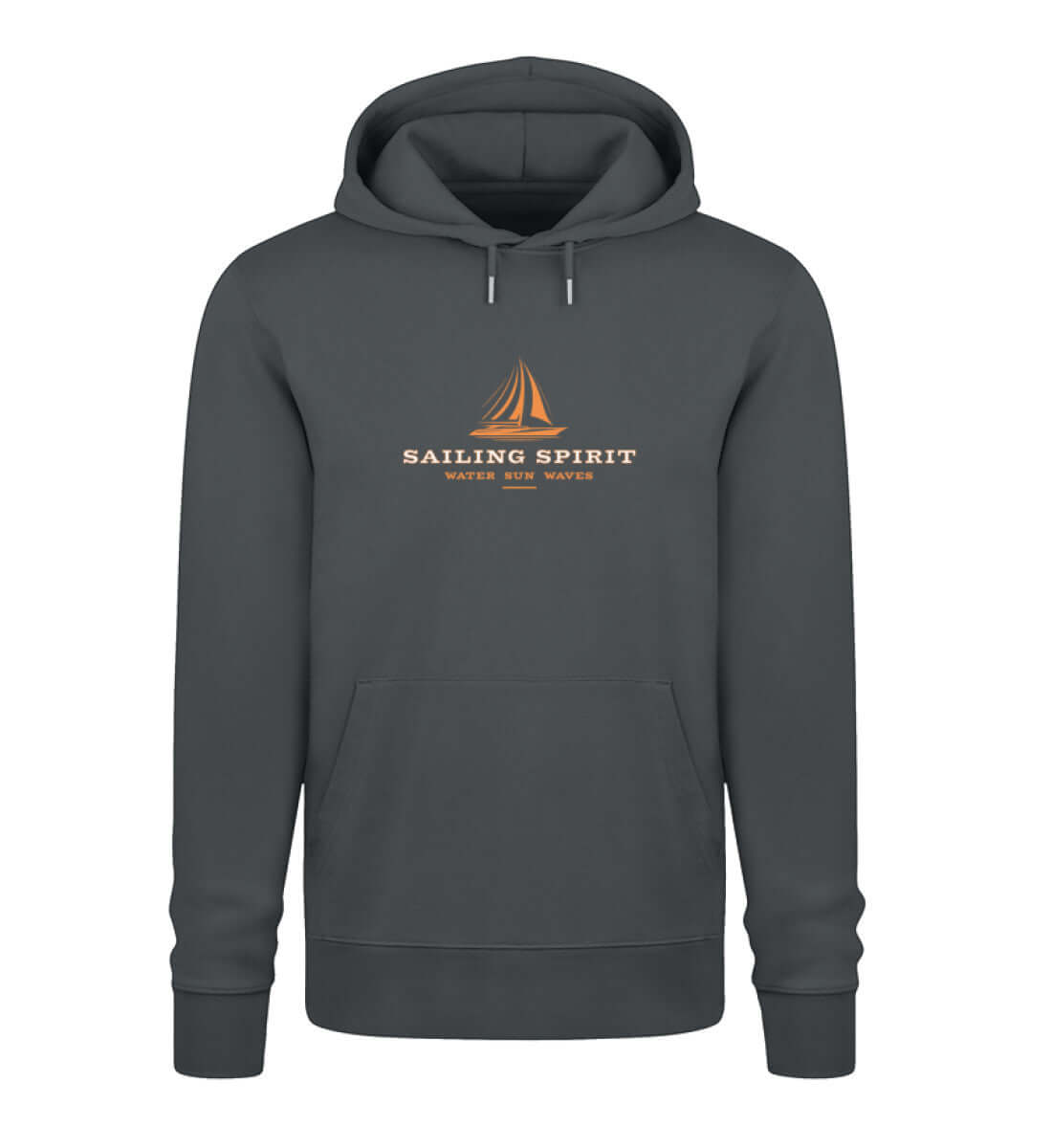 maritime Kleidung Sailing Spirit - Bio Unisex Premium Hoodie Farbe: India Ink Grey