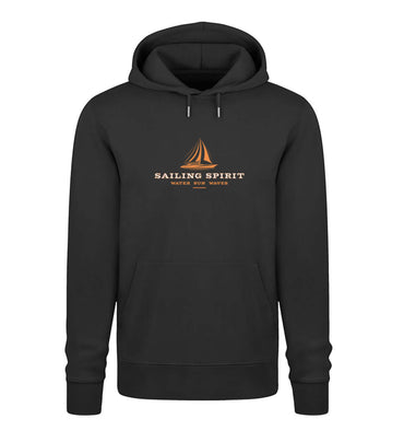 maritime Kleidung Sailing Spirit - Bio Unisex Premium Hoodie Farbe: Black