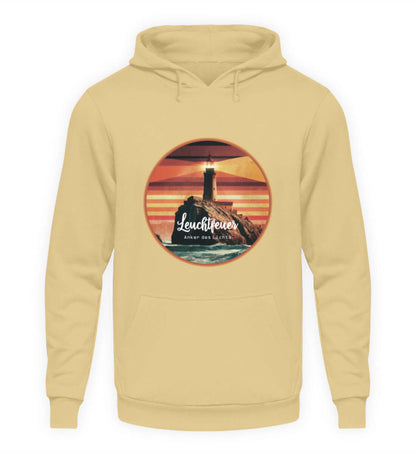 maritime Kleidung Leuchtfeuer Leuchtturm - Basic Unisex Hoodie Farbe: Desert Sand