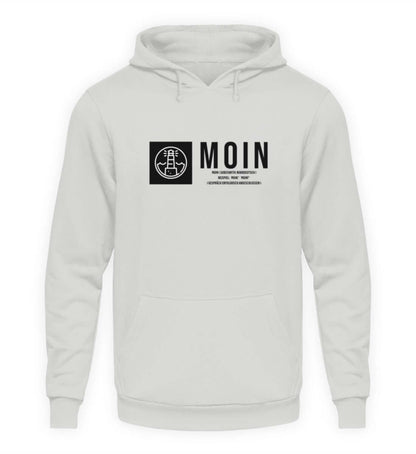 Maritime Kleidung Leuchtturm Moin - Basic Unisex Hoodie Farbe: Sport Grey