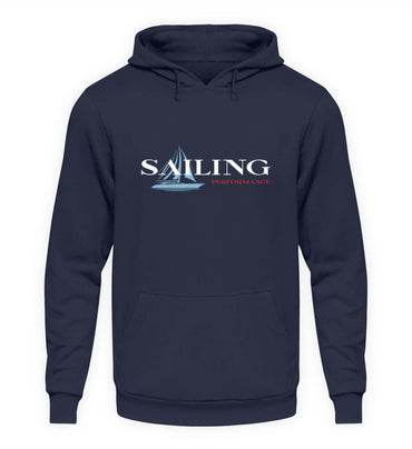 maritime Kleidung Sailing Performance - Basic Unisex Hoodie Farbe: Oxford Navy