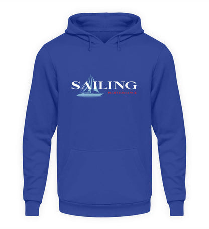 maritime Kleidung Sailing Performance - Basic Unisex Hoodie Farbe: Royal Blue