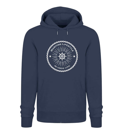 Maritime Lifestyle - maritimes Bio Unisex Premium Hoodie blau