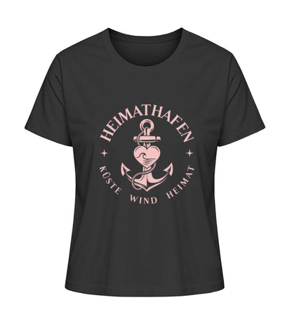 Maritime Mode Heimathafen Küste Heimat - Damen Premium Bio T-Shirt Farbe: Black