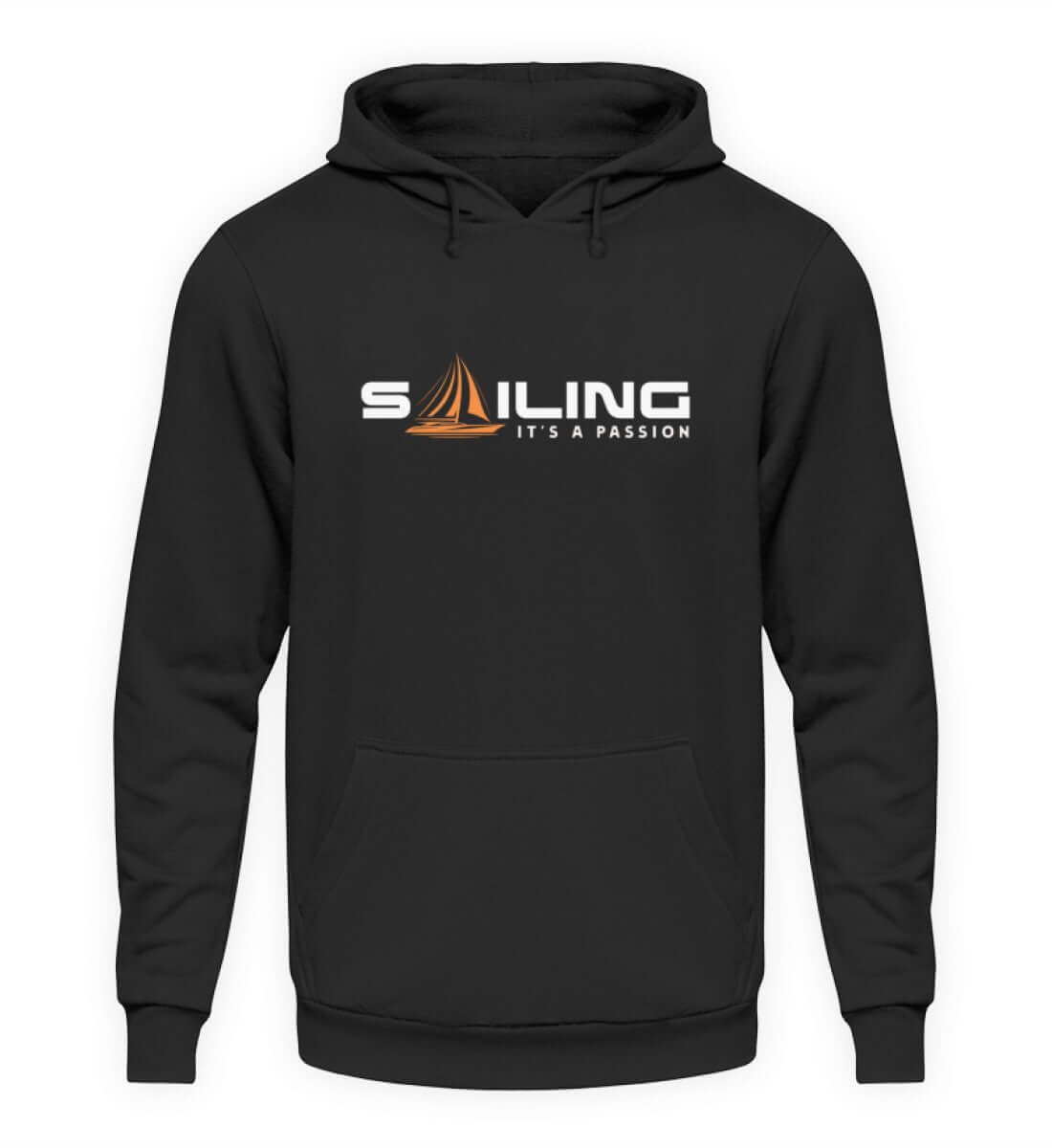 Maritime Mode Sailing Passion - Basic Unisex Hoodie Farbe: Deep Black