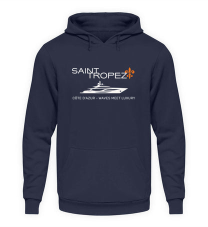 Maritime Mode Saint Tropez Luxury - Basic Unisex Hoodie Farbe: Oxford Navy