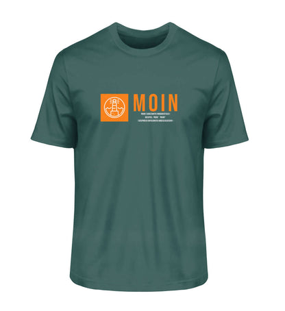 Maritime Kleidung Moin Leuchtturm - Herren Premium Bio T-Shirt Farbe: Glazed Green