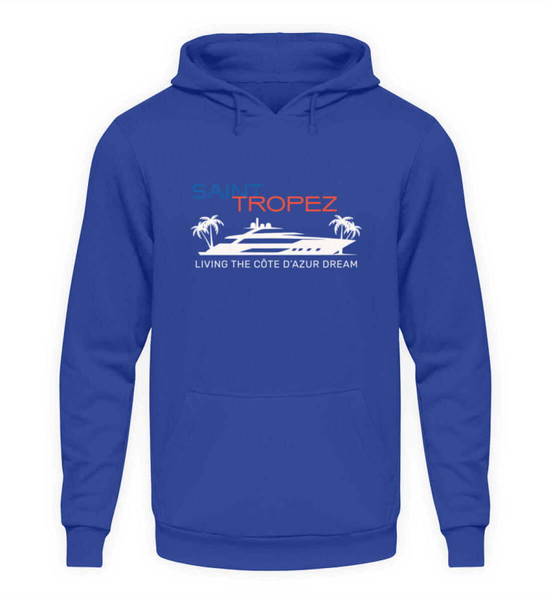 Maritime Mode Saint Tropez Dream - Basic Unisex Hoodie Farbe: Royal Blue