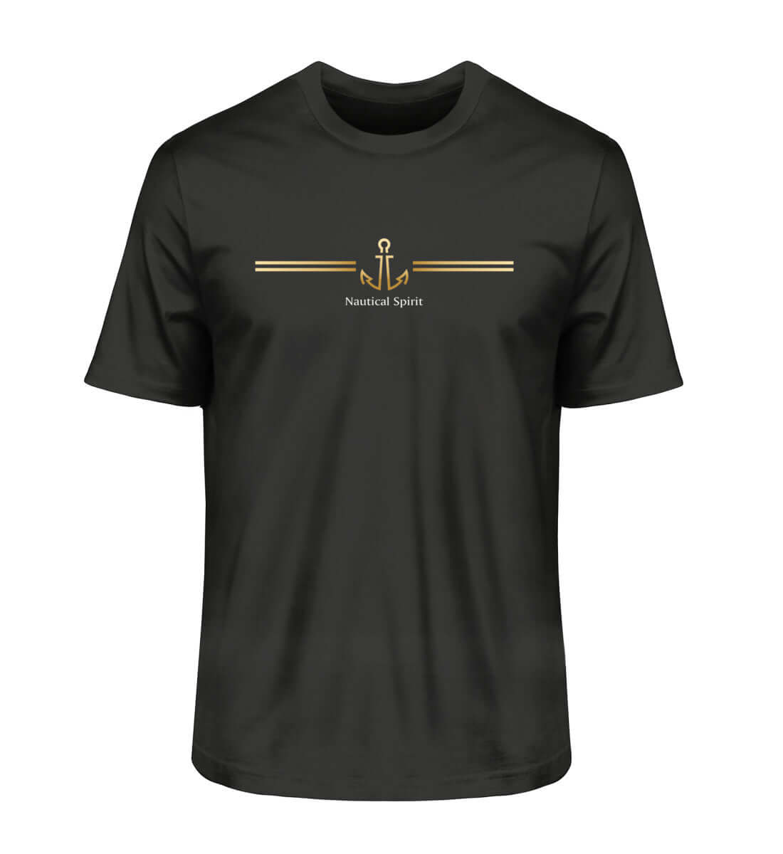 Nautical Spirit - anker- maritimes Herren Bio Premium T-Shirt schwarz