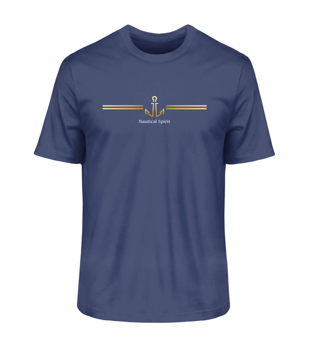 Nautical Spirit - anker- maritimes Herren Bio Premium T-Shirt blau