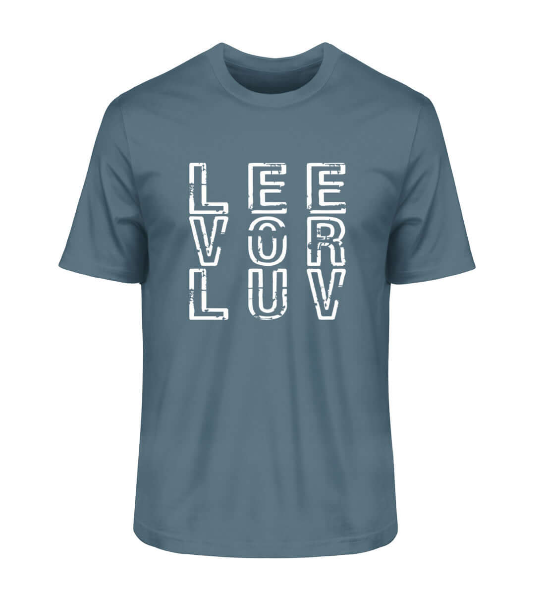 maritime Mode LEE vor LUV - Herren Premium Bio T-Shirt in der modischen Farbe: Stargazer nur für Segler mit Humor