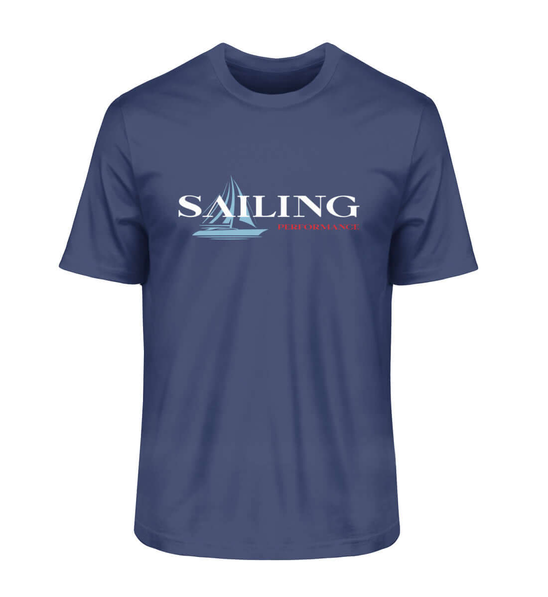 Sailing Performance - maritimes Herren Bio Premium T-Shirt blau